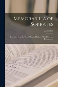 Cover image for Memorabilia of Sokrates