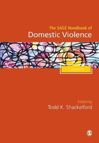 Cover image for The SAGE Handbook of Domestic Violence