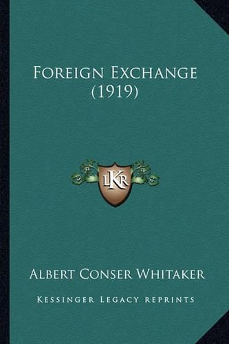 Cover image for Foreign Exchange (1919)