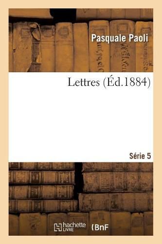 Cover image for Lettres. Serie 5