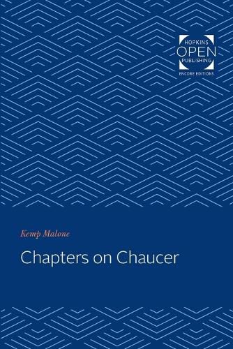 Cover image for Chapters on Chaucer