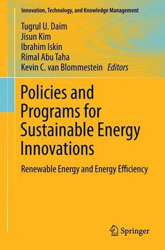 Cover image for Policies and Programs for Sustainable Energy Innovations: Renewable Energy and Energy Efficiency