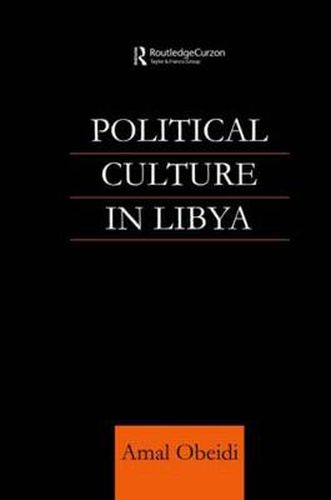 Cover image for Political Culture in Libya