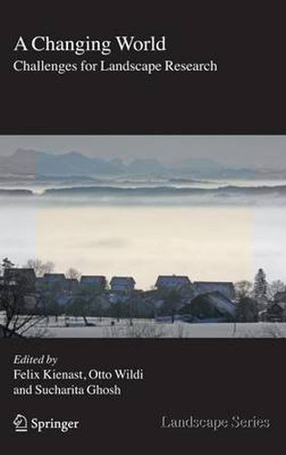 Cover image for A Changing World: Challenges for Landscape Research