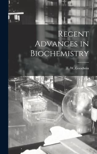 Cover image for Recent Advances in Biochemistry