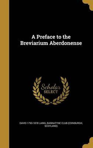 A Preface to the Breviarium Aberdonense