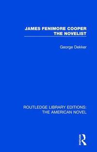 Cover image for James Fenimore Cooper the Novelist