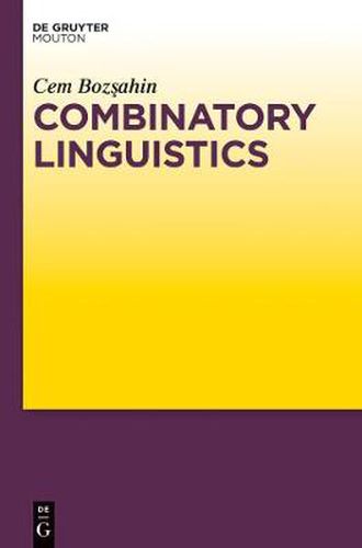 Cover image for Combinatory Linguistics