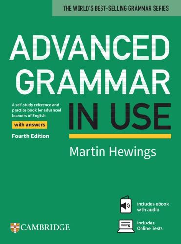 Cover image for Advanced Grammar in Use Book with Answers and eBook and Online Test