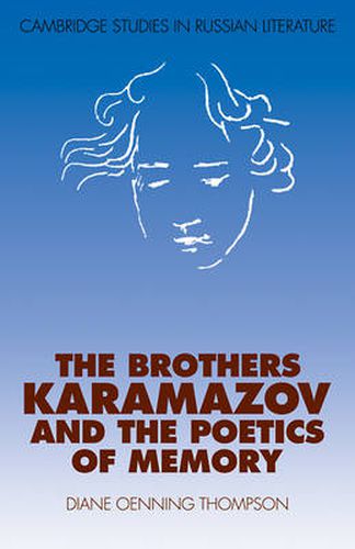 Cover image for The Brothers Karamazov and the Poetics of Memory