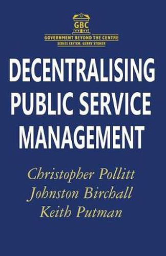 Decentralising Public Service Management