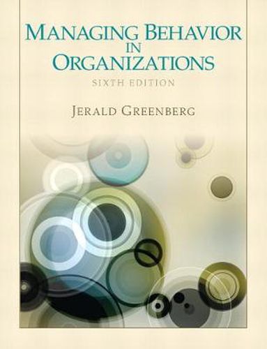 Cover image for Managing Behavior in Organizations