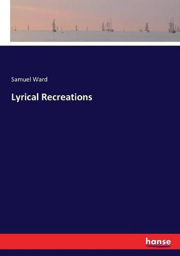 Cover image for Lyrical Recreations