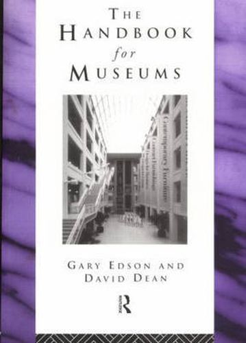 Cover image for Handbook for Museums