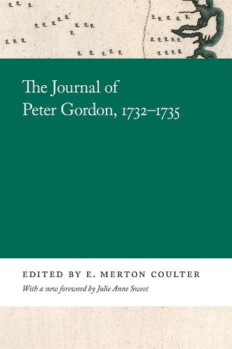 The Journal of Peter Gordon, 1732-1735