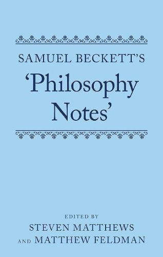 Cover image for Samuel Beckett's 'Philosophy Notes