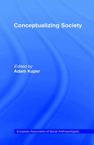 Cover image for Conceptualizing Society