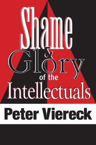 Cover image for Shame and Glory of the Intellectuals