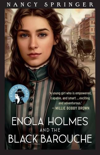 Cover image for Enola Holmes and the Black Barouche: Enola Holmes 7