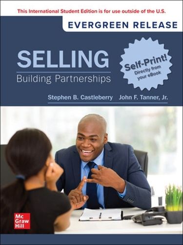 Cover image for Selling: Building Partnerships: 2025 Release ISE