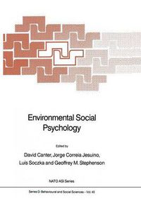 Cover image for Environmental Social Psychology