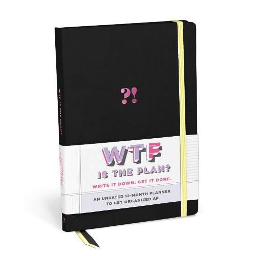 Cover image for Knock Knock WTF Undated Planner & Weekly Agenda Notebook