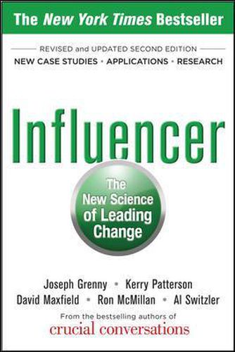 Cover image for Influencer: The New Science of Leading Change, Second Edition (Paperback)