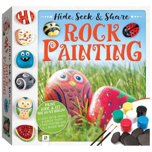 Cover image for Hide and Seek Rock Painting Kit