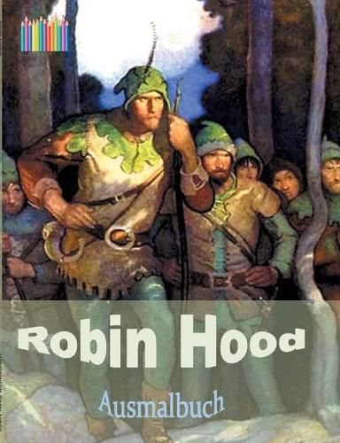 Cover image for ROBIN HOOD Ausmalbuch: Malbuch zur Entspannung