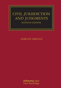 Cover image for Civil Jurisdiction and Judgments