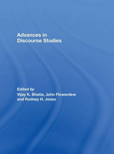 Cover image for Advances in Discourse Studies