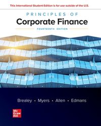 Cover image for Principles of Corporate Finance