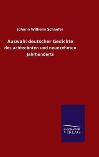 Cover image for Auswahl deutscher Gedichte