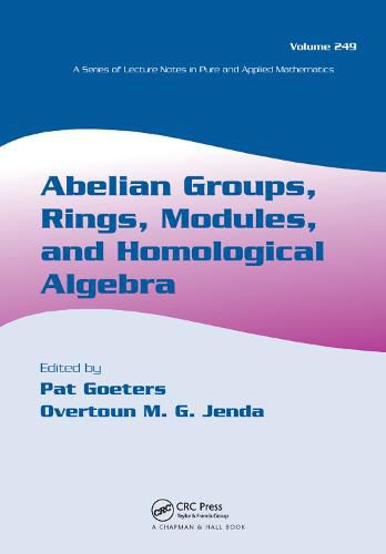 Cover image for Abelian Groups, Rings, Modules, and Homological Algebra