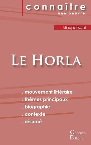 Cover image for Fiche de lecture Le Horla de Maupassant (analyse litteraire de reference et resume complet)