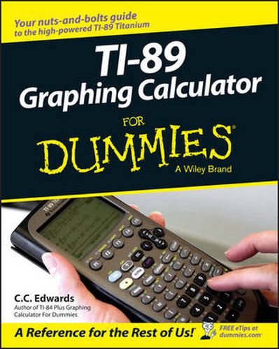 Cover image for TI-89 Graphing Calculator For Dummies