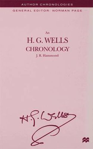 An H.G. Wells Chronology