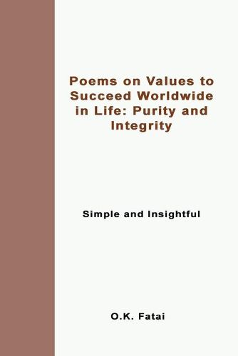 Cover image for Poems on Values to Succeed Worldwide in Life