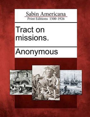 Cover image for Tract on Missions.