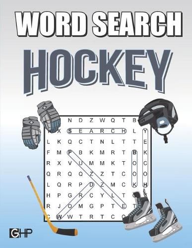 Cover image for Hockey Word Search: Word Find Puzzle Book For All Ice Hockey Fans