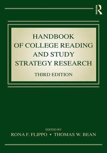 Cover image for Handbook of College Reading and Study Strategy Research