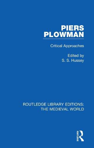 Cover image for Piers Plowman: Critical Approaches