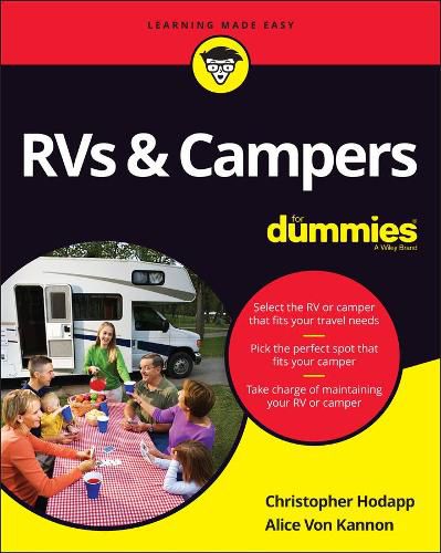 Cover image for RVs & Campers For Dummies