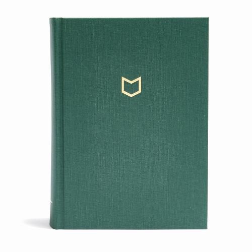 Cover image for CSB He Reads Truth Bible, Evergreen Cloth Over Board Indexed