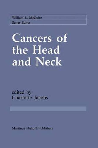 Cover image for Cancers of the Head and Neck: Advances in Surgical Therapy, Radiation Therapy and Chemotherapy