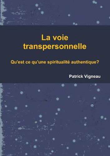 Cover image for La voie transpersonnelle