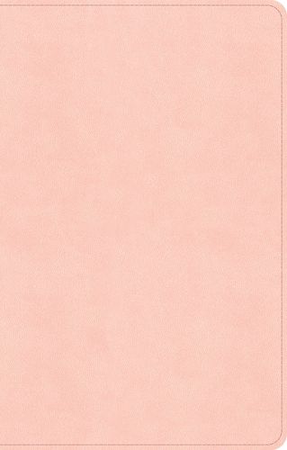 CSB Thinline Bible, Blush Pink Leathertouch