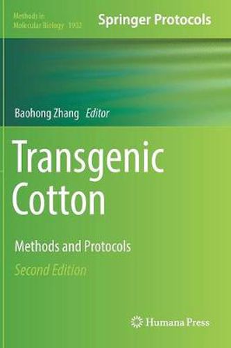 Cover image for Transgenic Cotton: Methods and Protocols