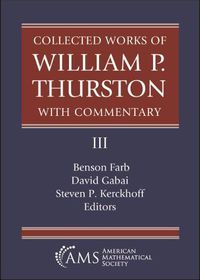 Cover image for Collected Works of William P. Thurston with Commentary, III