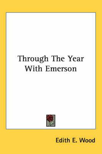 Cover image for Through the Year with Emerson